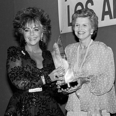 Liz Taylor and Betty Ford