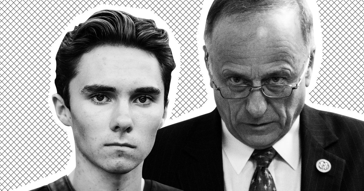 David Hogg Defends Emma Gonzalez Against Iowa's Steve King