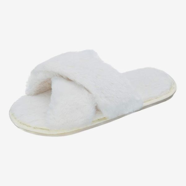 Buy COFACE Women's Fleece House Slippers Faux Fur Plush Slippers Cozy Bedroom  Slipper Indoor Online at desertcartINDIA