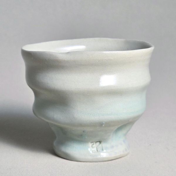 Chris P Ceramics Handmade Porcelain Teacup