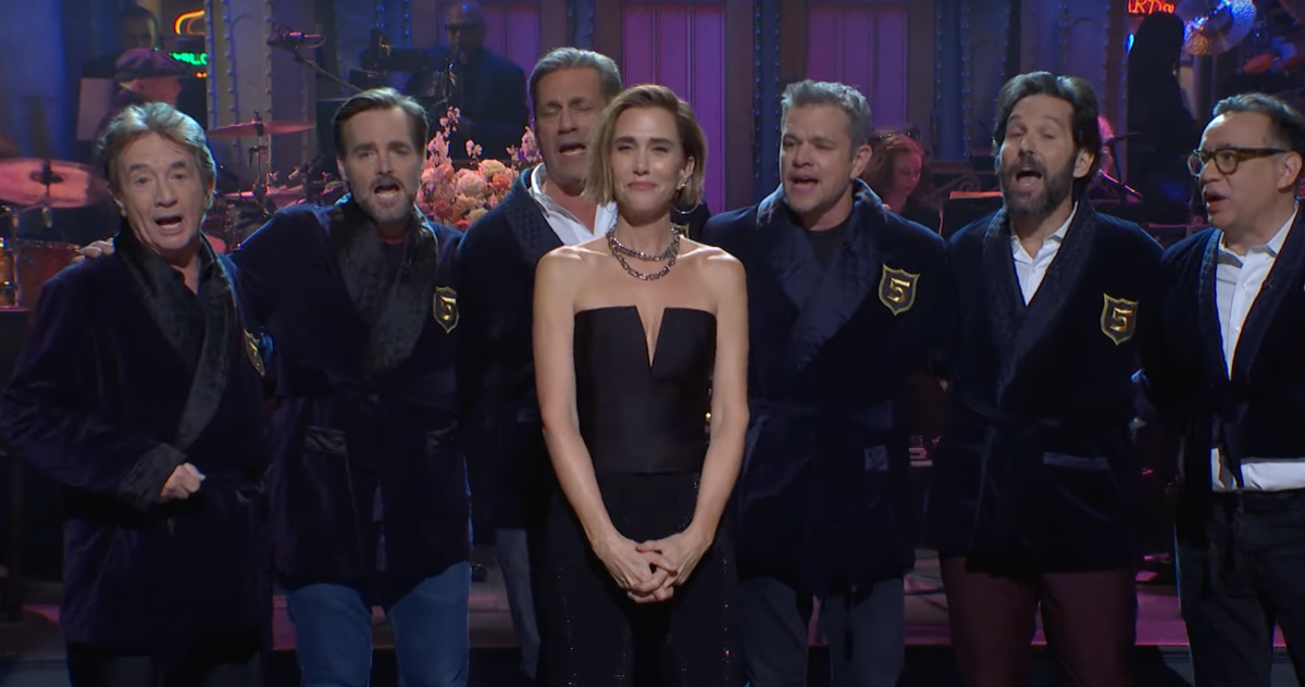 Kristen Wiig Joins Five-Timers Club in Star-Studded SNL Monologue