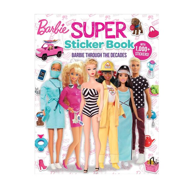 Barbie: Super Sticker Book: Through the Decades