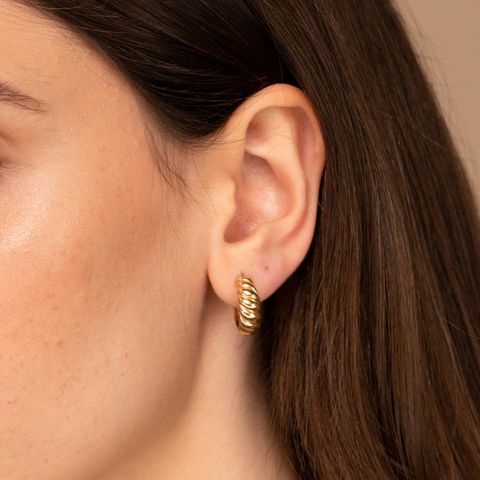 discount 90% Golden Single WOMEN FASHION Accessories Earring Laga earring 