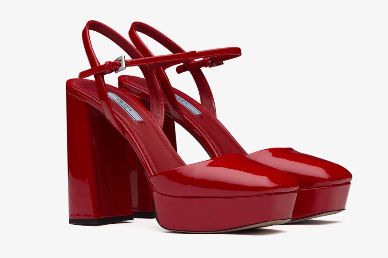 Prada red heels - Gem