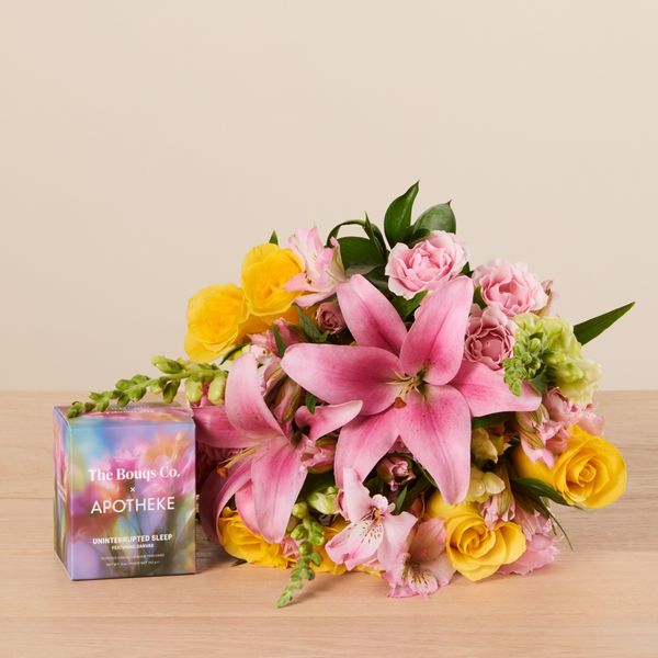 Bouqs The Uninterrupted Sleep Apotheke Candle Gift Set