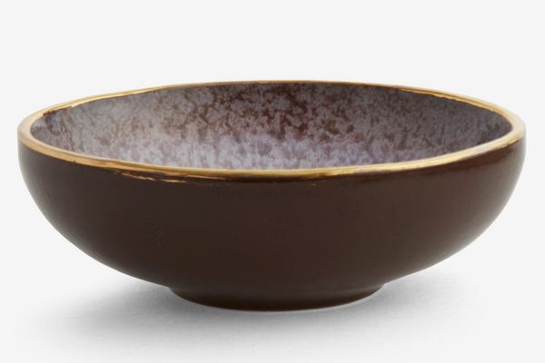 Aerin Maurice 18K Gold-Trim Ceramic Catchall Bowl