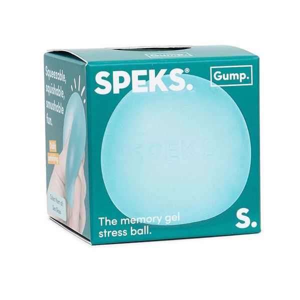 Speks Gump Memory Gel Stress Ball - Sea Glass