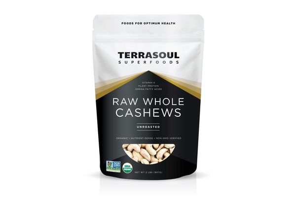 Terrasoul Superfoods Organic Whole Cashews