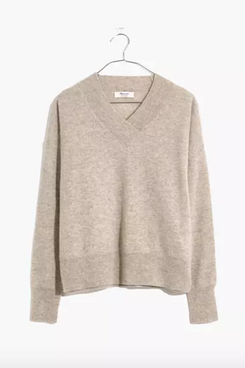 Madewell Cashmere V-Neck Sweater