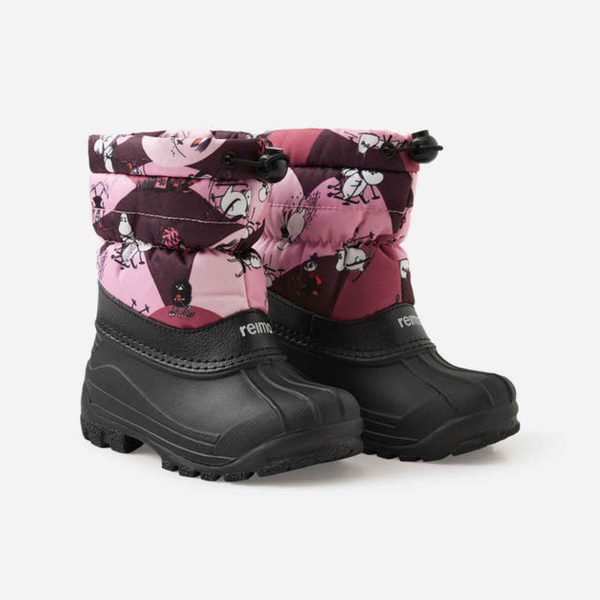 Reima x Moomin Toddler Snow Boots in enchanted green