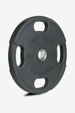 American Barbell 4 Slot Rubber Olympic Plates (Set of 2)