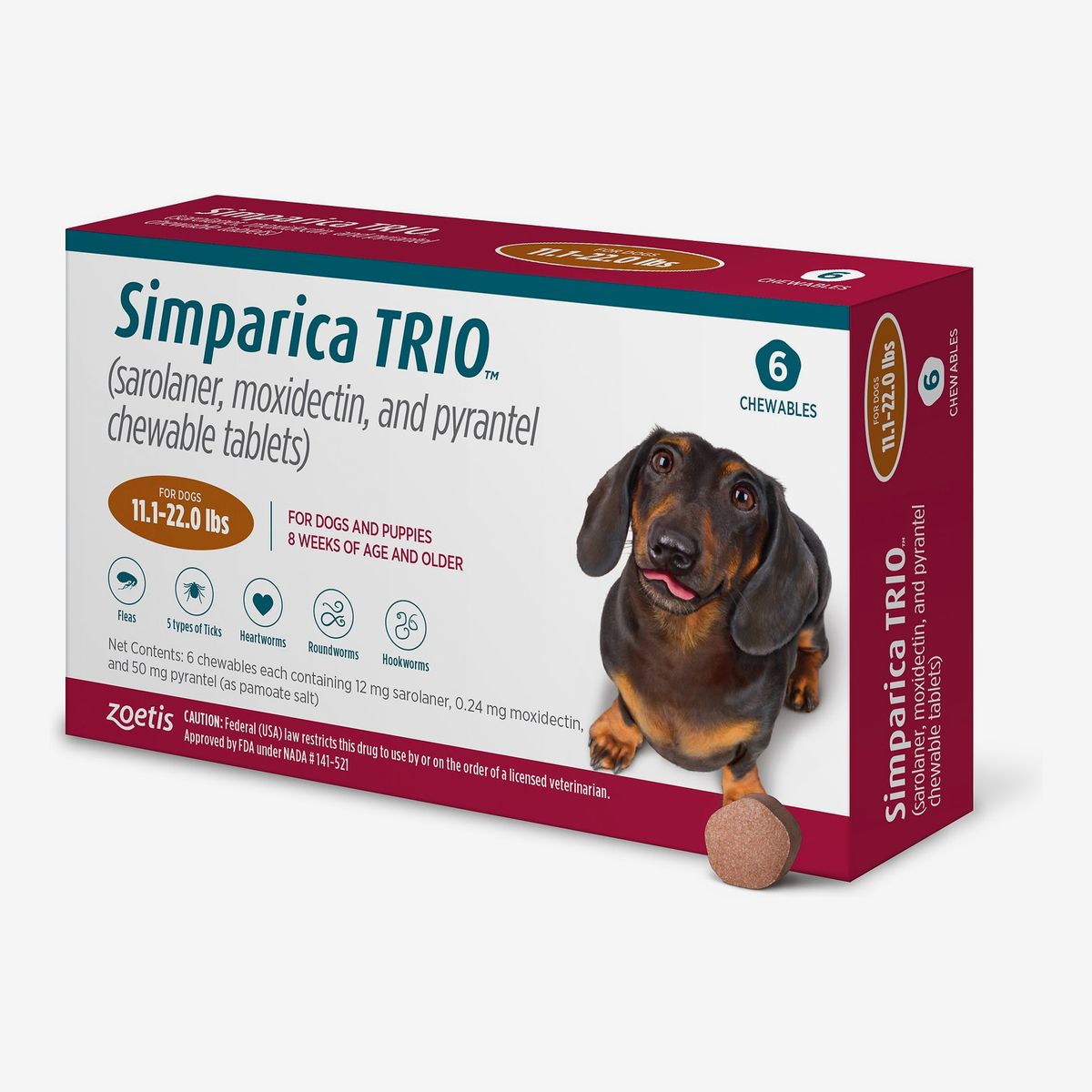 is there an oral flea and tick pill for dogs