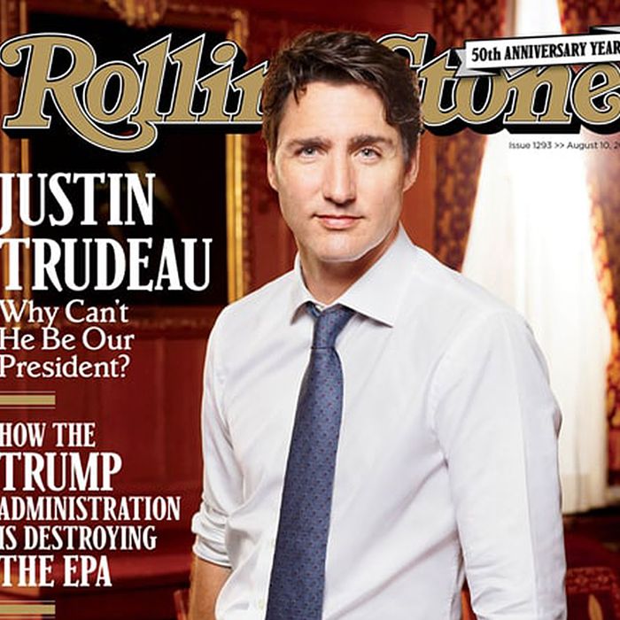 Rolling Stone Justin Trudeau Cover Story Is Extremely Horny