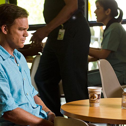 Michael C. Hall as Dexter Morgan in Dexter (Season 8, episode 12) .