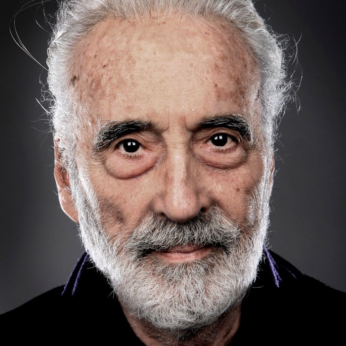 David Edelstein on Christopher Lee ‘The Last Living Horror Icon’