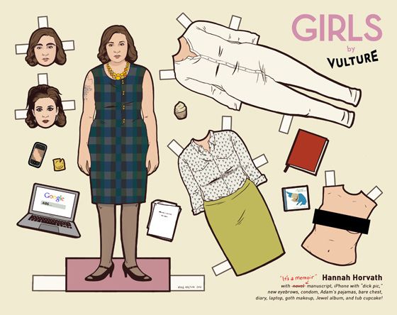 Print Out Vulture's Paper Dolls