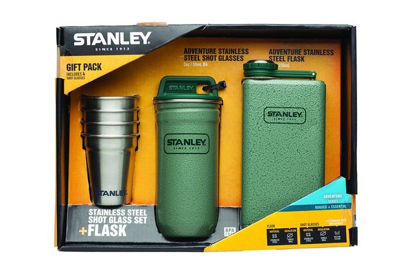 Stanley Stainless Steel Shots and Flask Gift Set