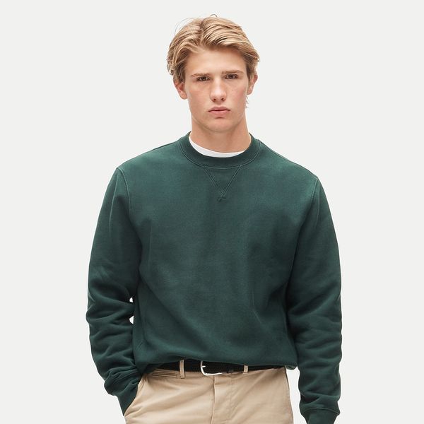 J. Crew Heritage 14 oz. fleece sweatshirt