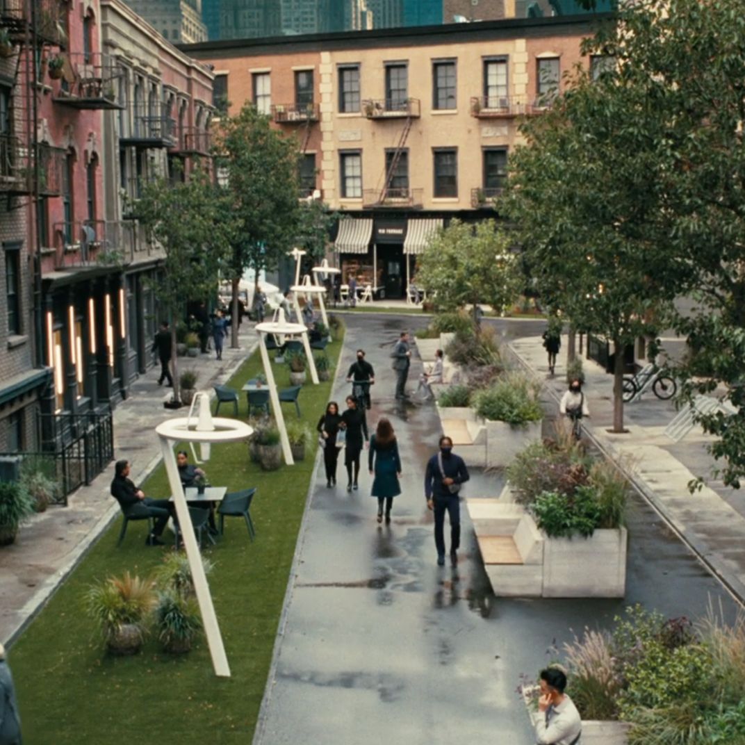 … and an imagined Tribeca.
