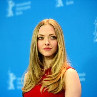 US actress Amanda Seyfried poses at a photocall for the film 'Lovelace' during the 63rd Berlin International Film Festival, in Berlin, Germany, on February 9, 2013.