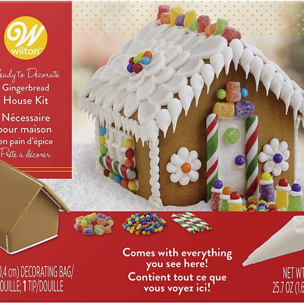 Wilton Ready-to-Decorate Gingerbread House Decorating Kit