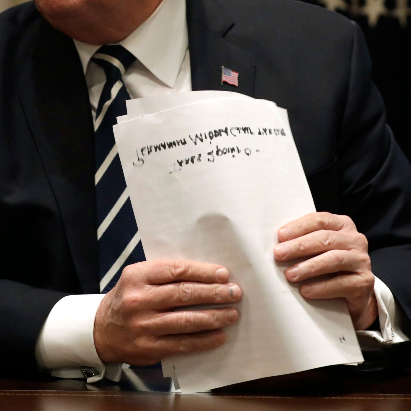 New Images Allegedly Show How Trump Would Flush Documents Down the Toilet