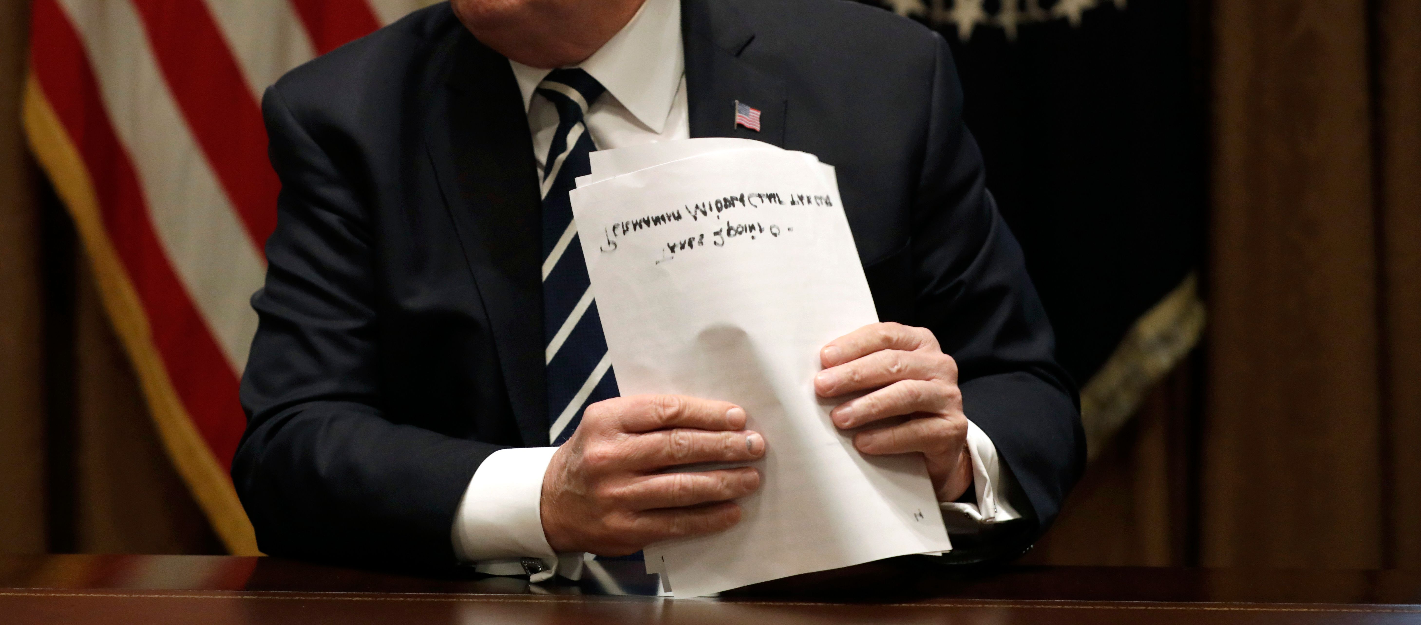 New Images Allegedly Show How Trump Would Flush Documents Down the Toilet