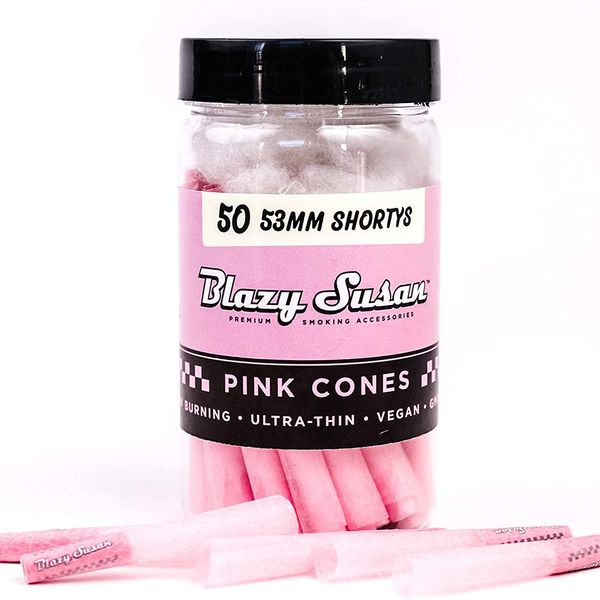 Blazy Susan Shorty Pink Pre-Rolled Cones