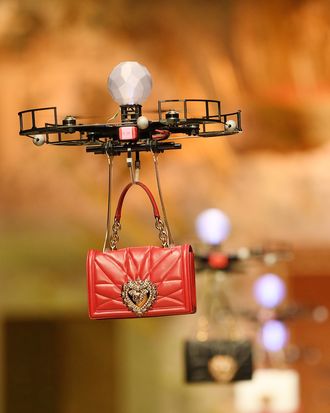 Drones Carried Handbags Down the Dolce & Gabbana Runway