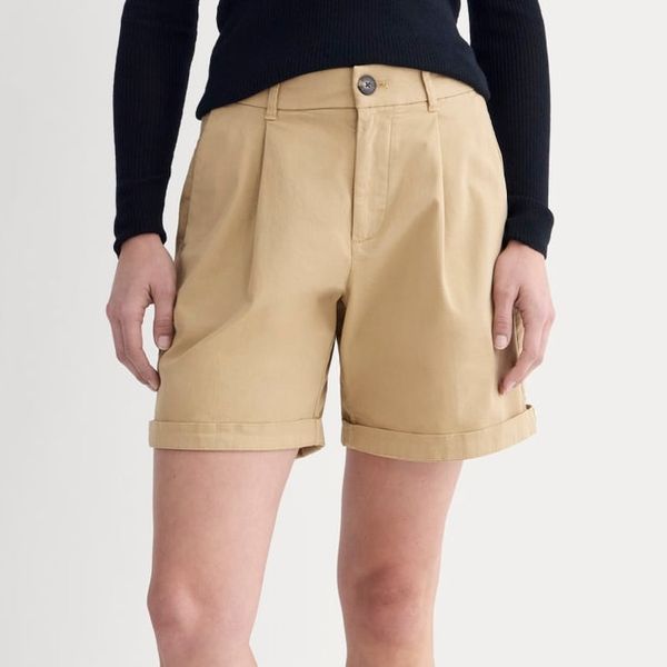 Everlane The Pleated Chino Short