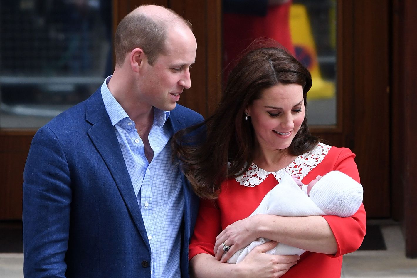 Watch Kate Middleton pronounce royal baby's name Prince Louis