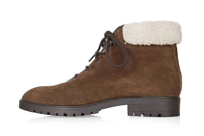 shearling boots