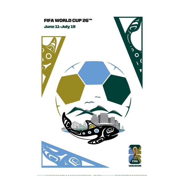 FIFA World Cup 2026 Vancouver Host City Poster