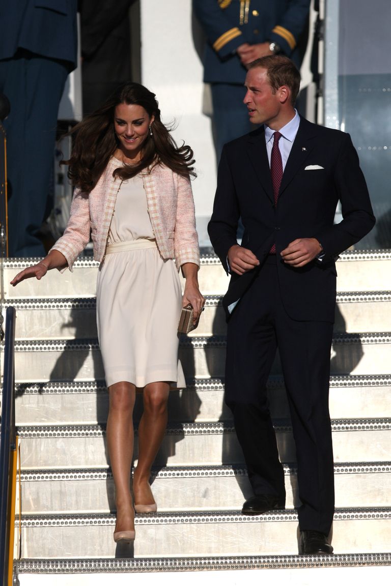 Prince William and Kate Middleton, the Duke and Duchess of Cambridge arrive at Charlottetown Airport in Prince Edward Island, Canada.Pictured: Prince William and Kate MiddletonRef: SPL294300  030711  Picture by: Macpherson/Gillis/Splash NewsSplash News and PicturesLos Angeles:	310-821-2666New York:	212-619-2666London:	870-934-2666photodesk@splashnews.com