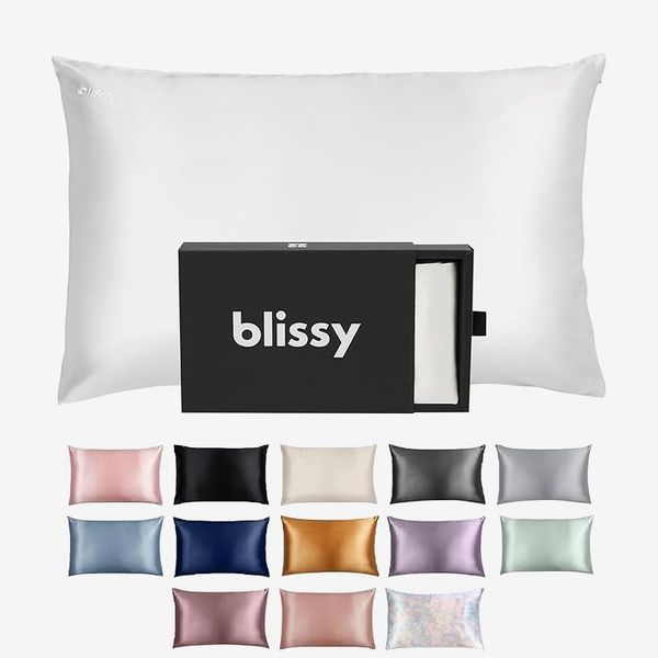 Blissy 100% Pure Mulberry Silk Pillowcase -