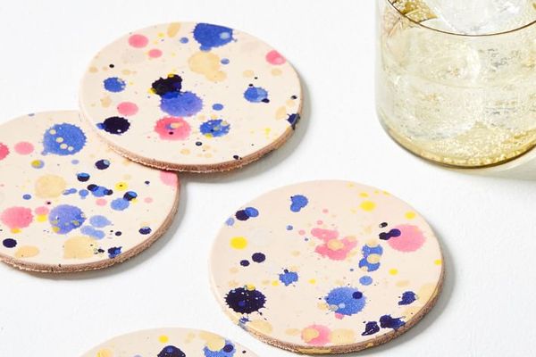 Lillian Farag Splatter Coasters