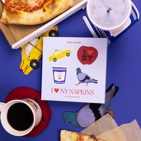 Piecework The I Love NY Napkins