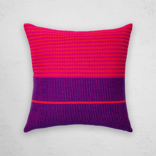 Bolé Road Textiles Asum Pillow - Fuchsia