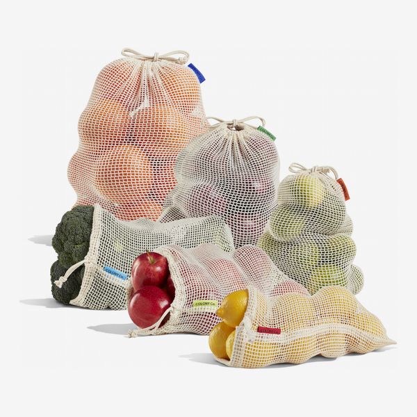 Colony Co. Six-Pack Medium Reusable Produce Bags