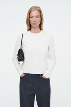 Cos Clean Cut Long-Sleeve T-Shirt