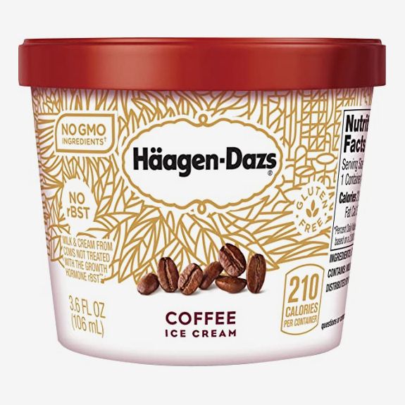 Haagen Dazs Coffee Ice Cream, 12 Count