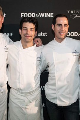Past Best New Chefs and inaugural menu architects for the Chefs Club: Alex Seidel of Fruition (Denver, CO), George Mendes of Aldea (New York City), James Lewis of Bettola (Birmingham, AL) and Sue Zemanick of Gautreau's (New Orleans).