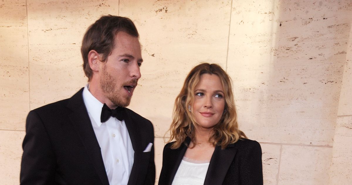 Drew Barrymore Got Married in Feather-Trimmed Chanel Over the Weekend