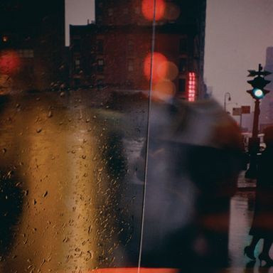 Saul Leiter, Walk with Soames, 1958