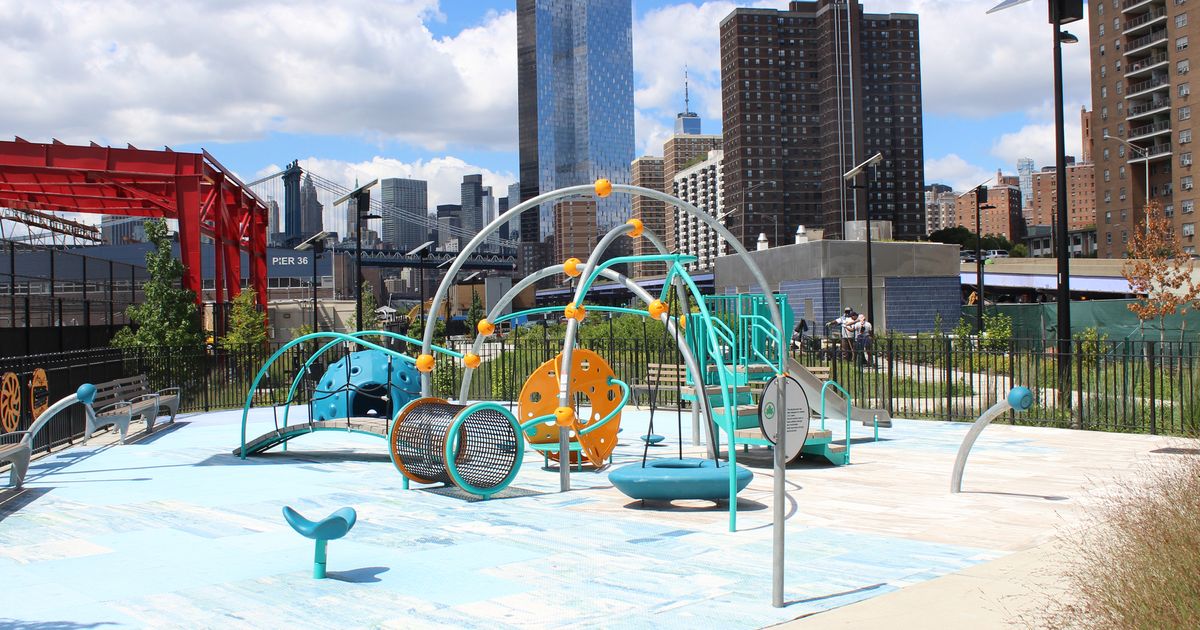 City's Newest Playground at Pier 42 Is Missing Shade