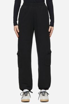 Vetements Cotton Police Sweatpants - Black