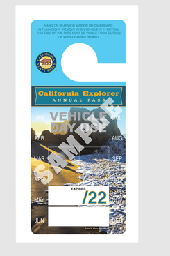 California Explorer Annual Day Use Pass