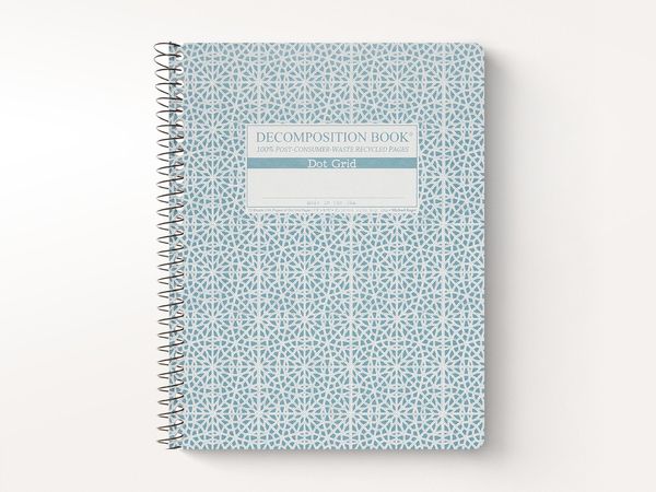 Journal B5 Spiral Horizontal Line Carnet de Notes Cute Binder Notepads Hardcover Rédé 8.5x10.8 Portable Color : Clear Blue, Size : B5 