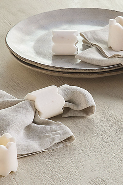 Ballard Designs Savi Marble Napkin Rings