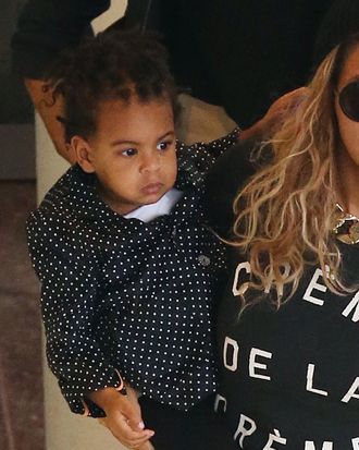 There's a  Petition About Blue Ivy's Hair